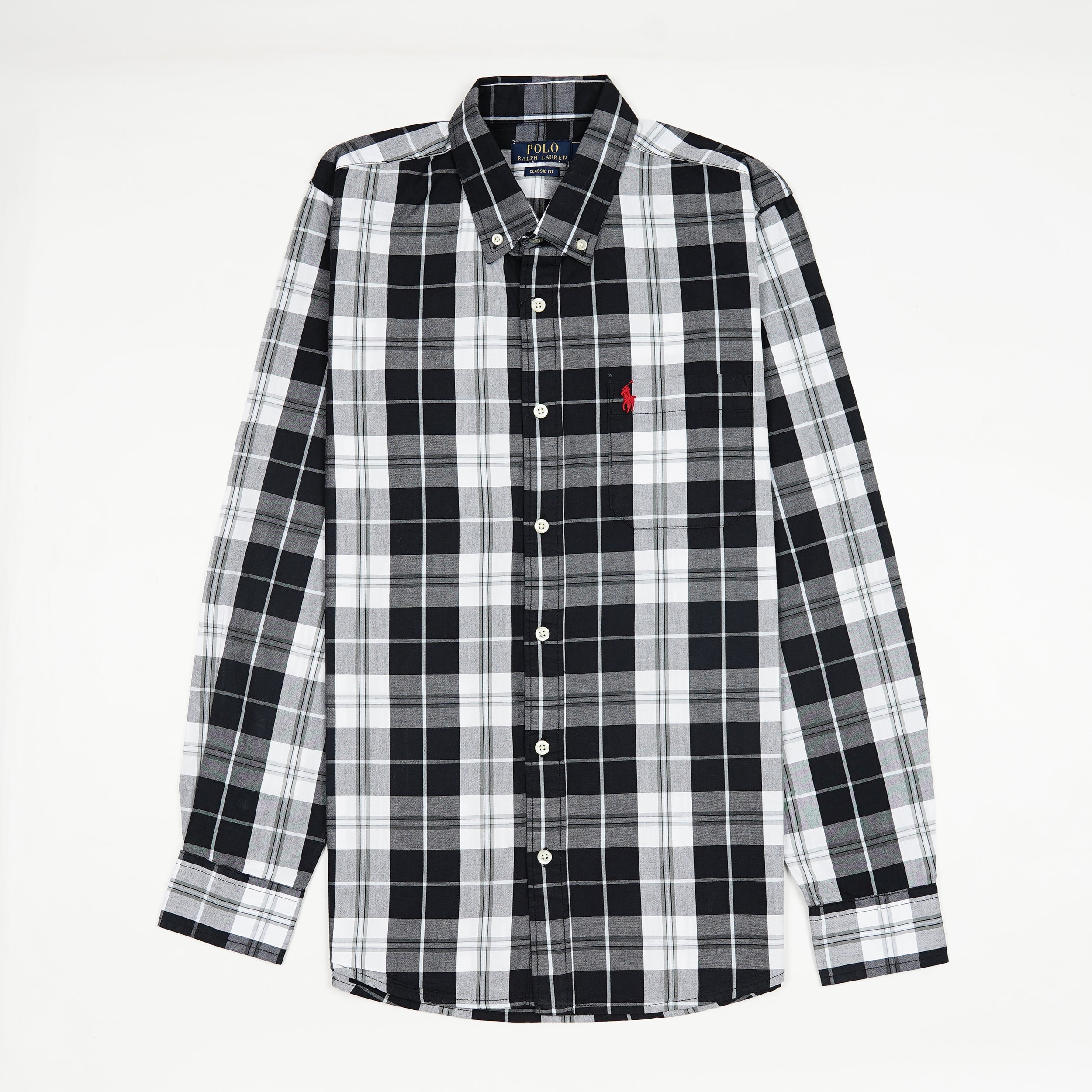 POLO RALPH LAUREN Untamed Onyx Regular Fit Long Sleeve Check Shirt