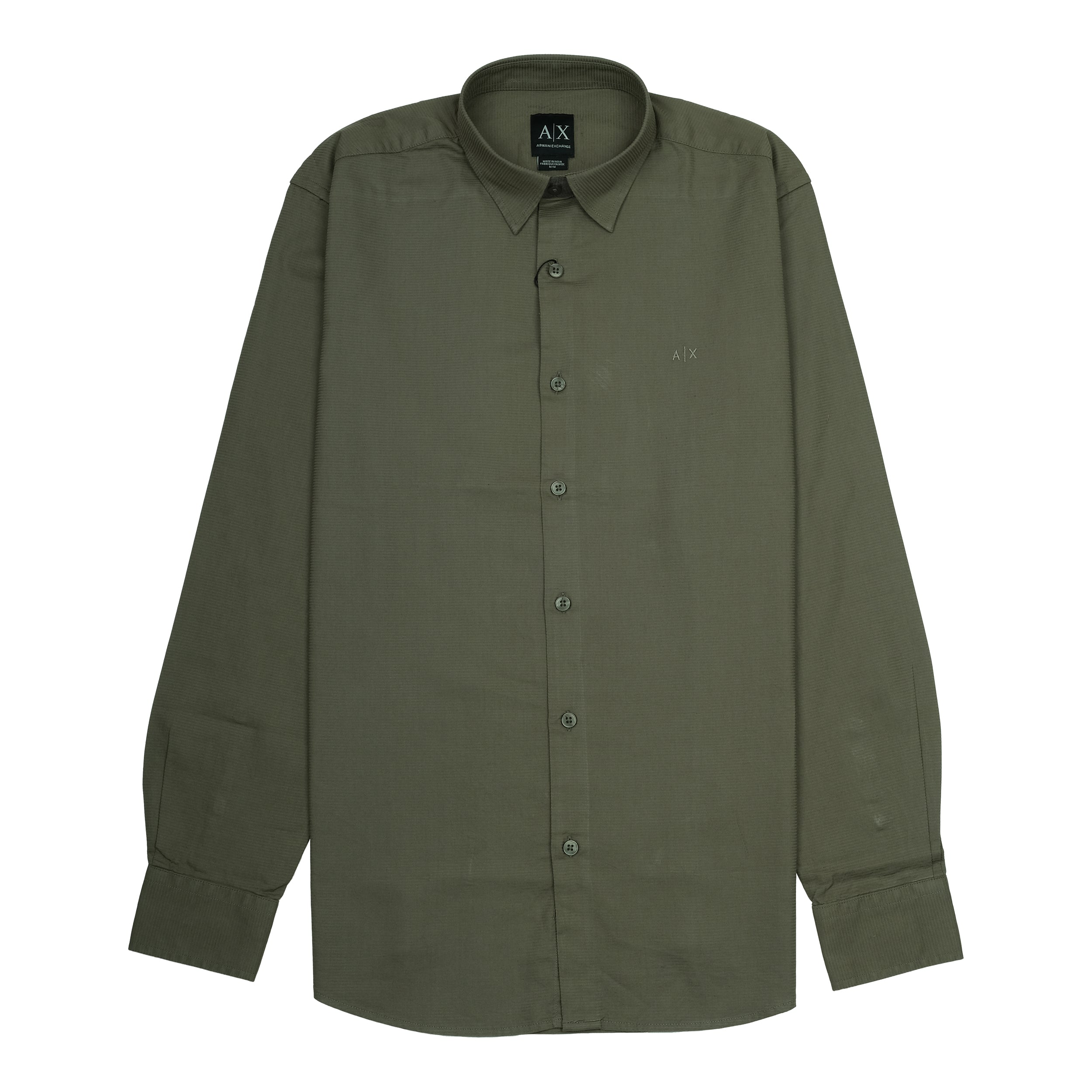 A|X Enchanted Olive Tailored Fit Long Sleeve Shirt