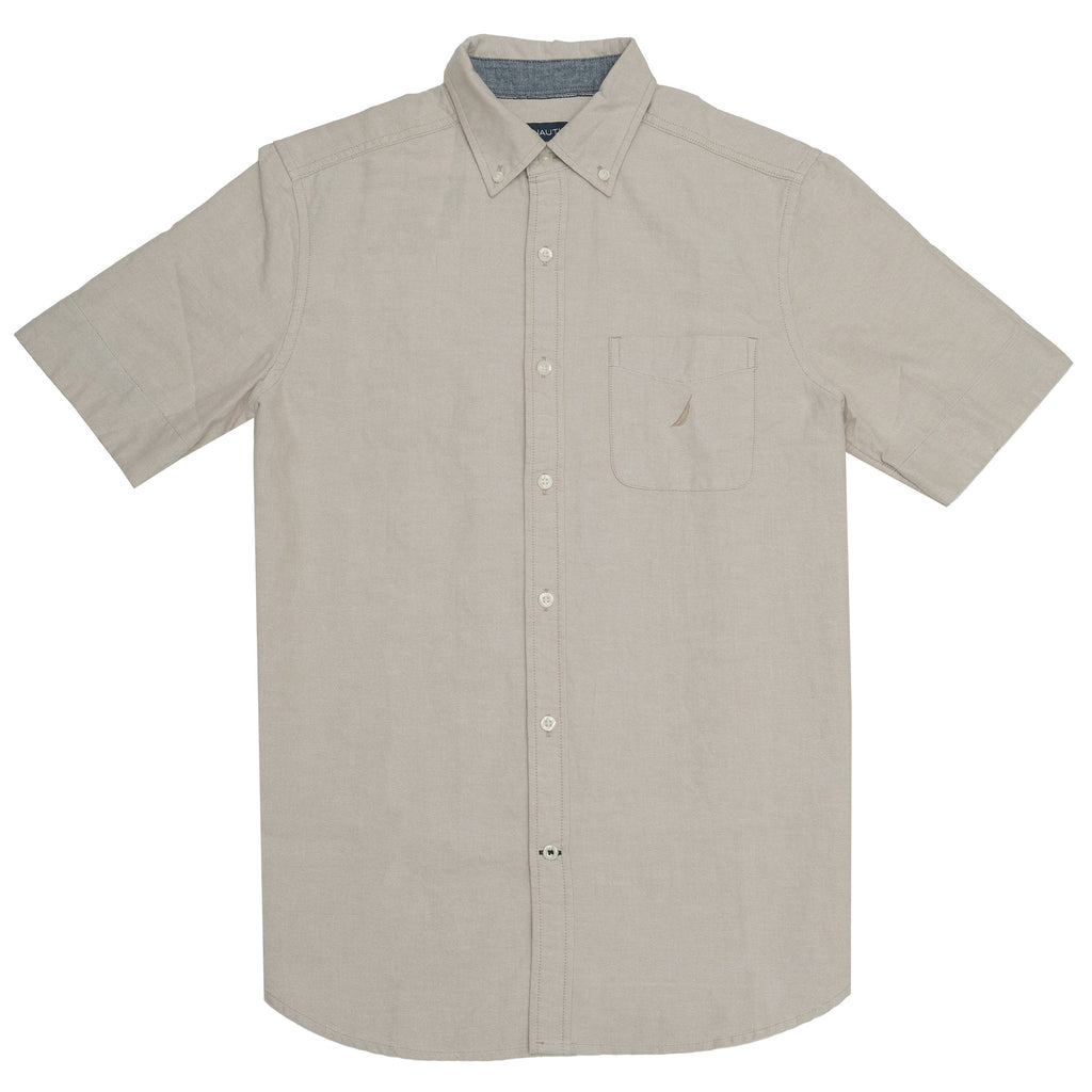NAUTICA Desert Mirage Classic Fit Short Sleeve Button-Up Shirt