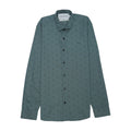 CALVIN KLEIN JEANS Radiant Teal Tailored Fit Long Sleeve Shirt