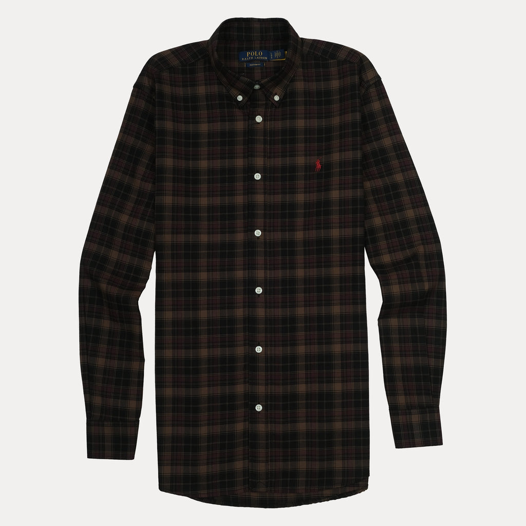 POLO RALPH LAUREN Custom Fit Plaid Button-Down Shirt
