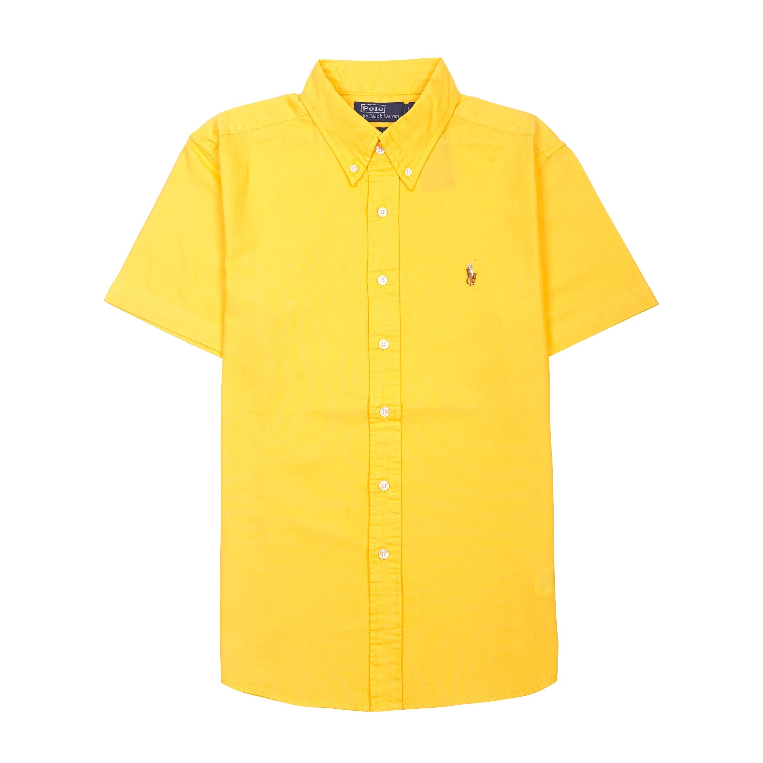 POLO RALPH LAUREN Solar Amber Classic Fit Short Sleeve Button-Down Shirt