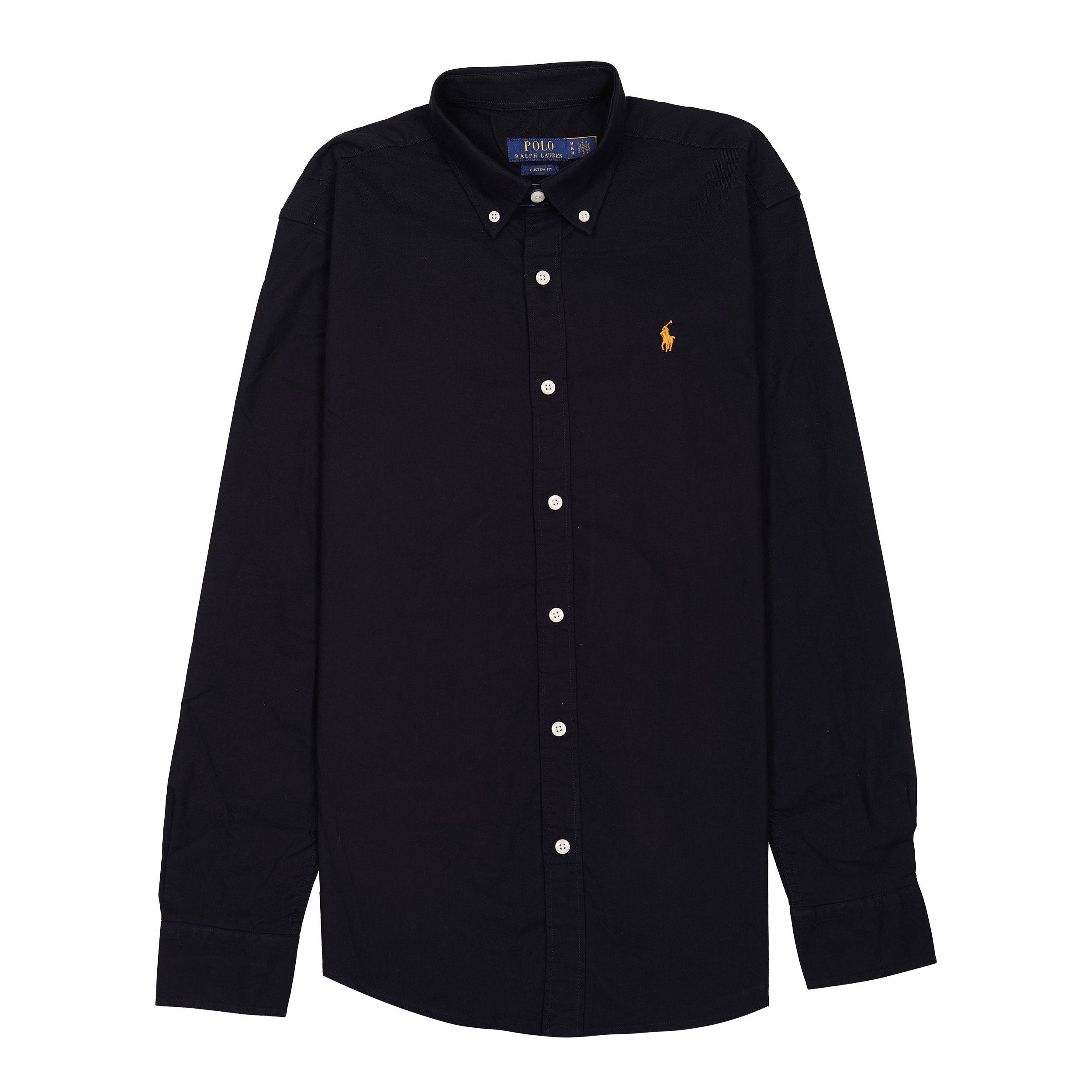 POLO RALPH LAUREN Midnight Onyx Custom Fit Long Sleeve Button-Down Shirt