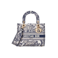 DIOR Celestial Sapphire Iconic Mini Tote Bag