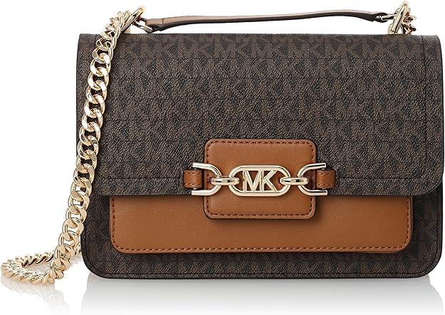 MICHAEL KORS Espresso Luxe Crossbody Bag