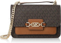 MICHAEL KORS Espresso Luxe Crossbody Bag
