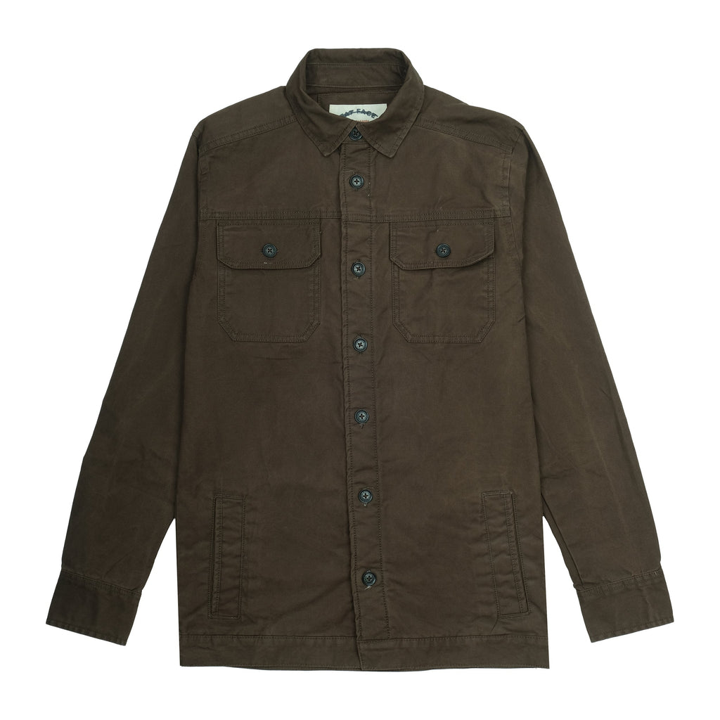 THE NORTH FACE Earthy Umber Classic Fit Utility Shirt Jacket