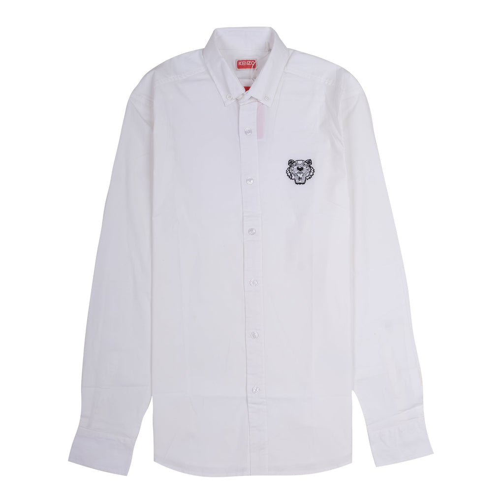 KENZO Paris Frosted Snow Slim Fit Long Sleeve Shirt