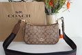 COACH Rustic Amber Chic Signature Crossbody Bag