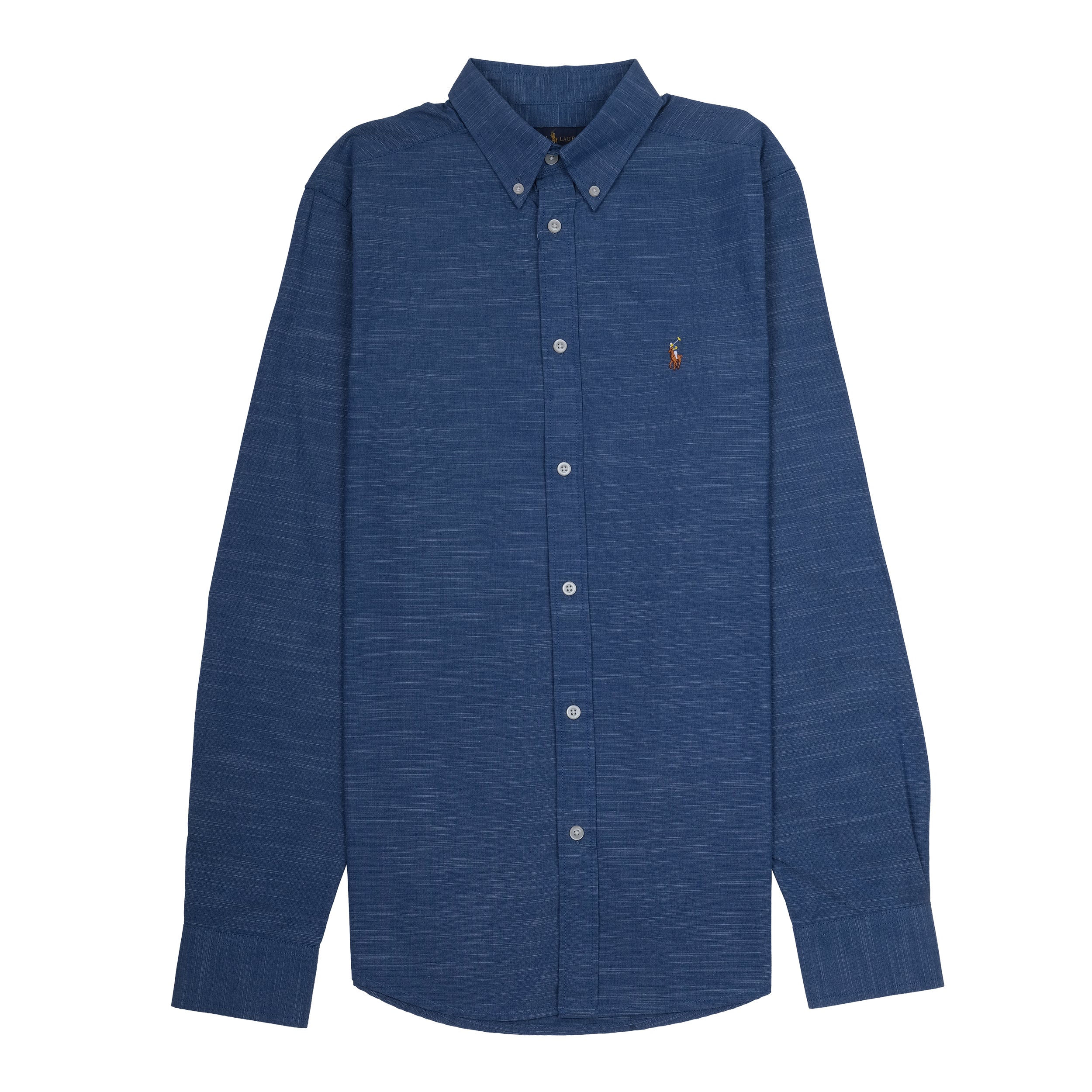 RALPH LAUREN Oceanic Teal Classic Fit Long Sleeve Button-Down Shirt