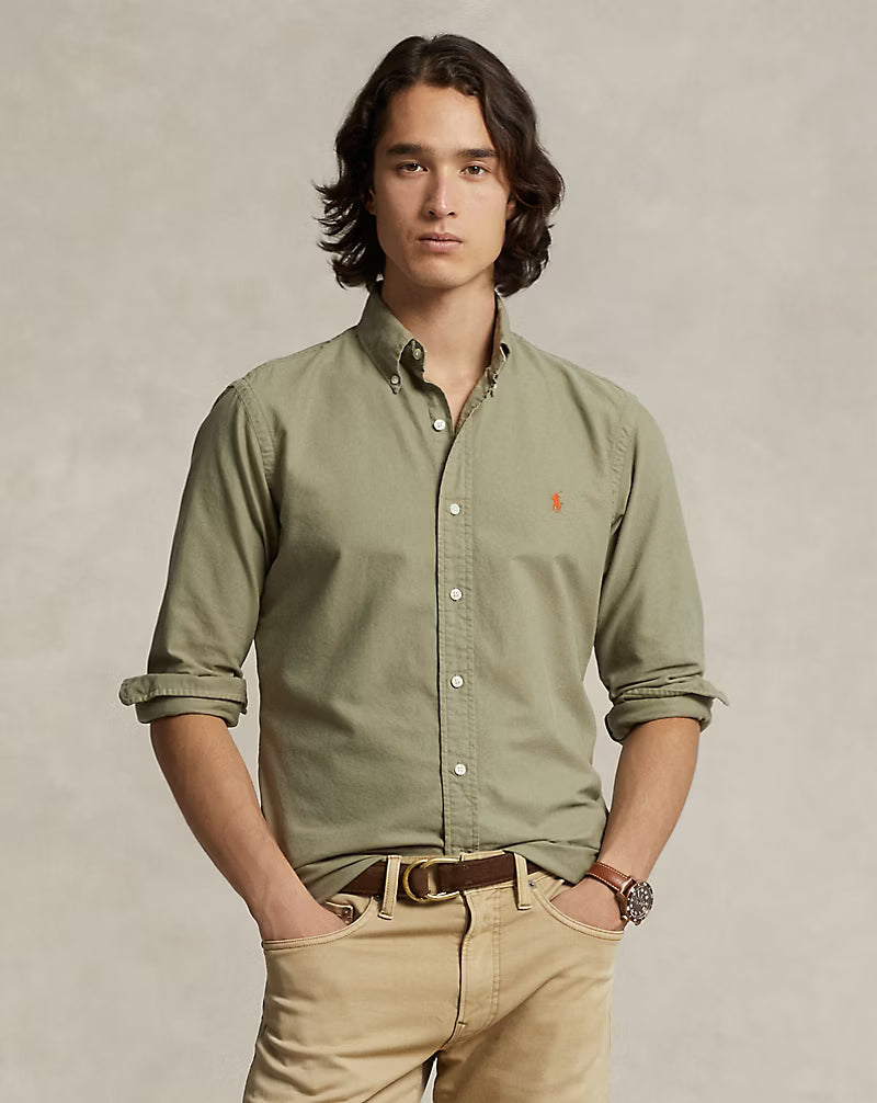 POLO RALPH LAUREN Serene Fern Classic Fit Long Sleeve Button-Down Shirt