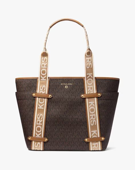 MICHAEL KORS Sunbeam Amber Luxe Tote Bag