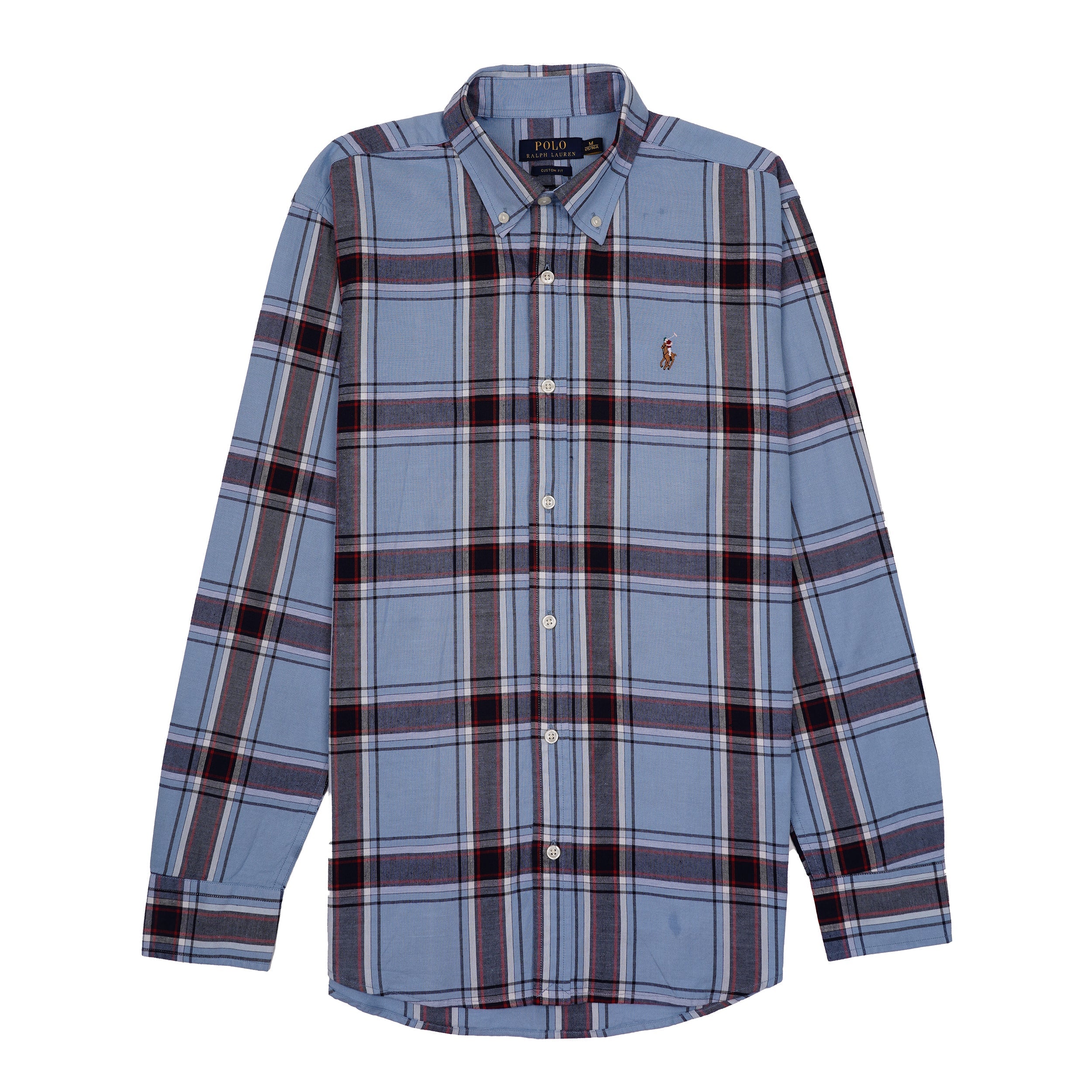 POLO RALPH LAUREN Opulent Azure Tailored Fit Long Sleeve Shirt