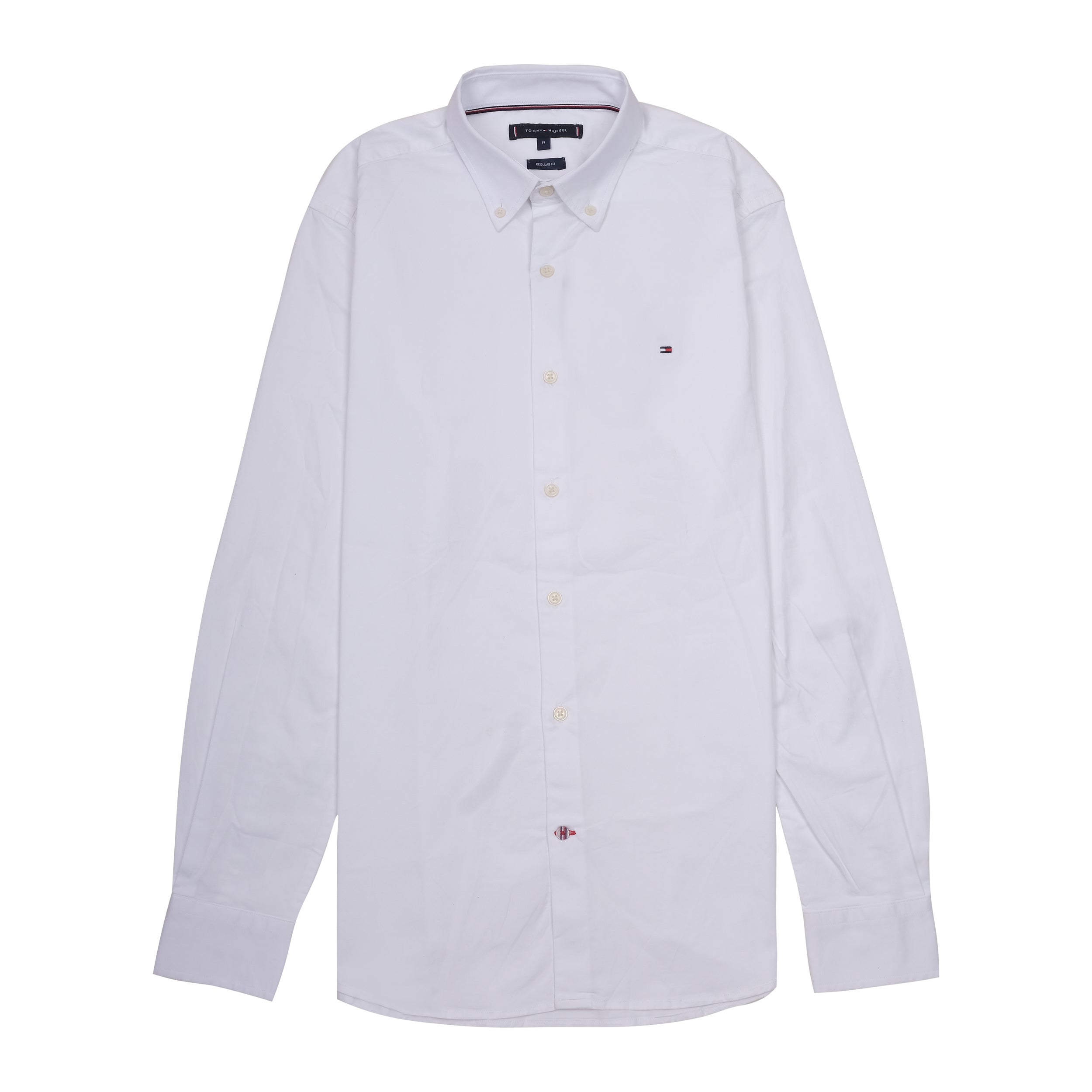 TOMMY HILFIGER Frosted Pearl Classic Fit Long Sleeve Button-Down Shirt