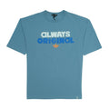 ADIDAS Oceanic Blue Relaxed Fit Graphic Tee