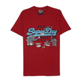 SUPERDRY Blazing Ember Luxe Fit Short Sleeve Tee