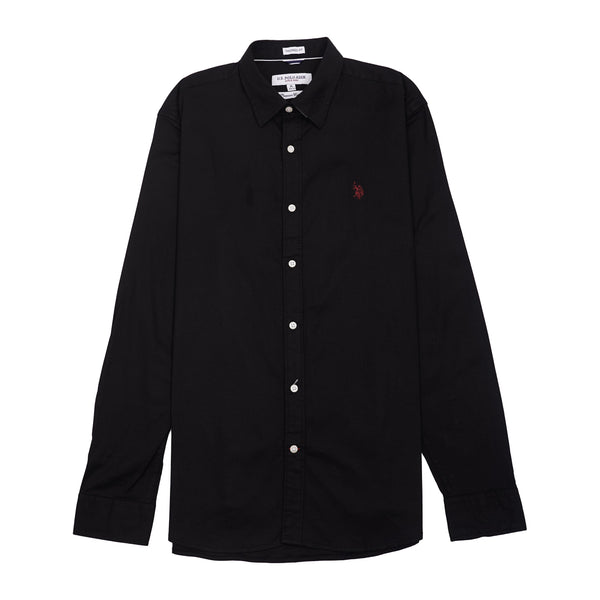 U.S. POLO ASSN. Opulent Charcoal Tailored Fit Long Sleeve Shirt