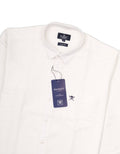 HACKETT LONDON Frosted Pearl Classic Fit Long Sleeve Oxford Shirt