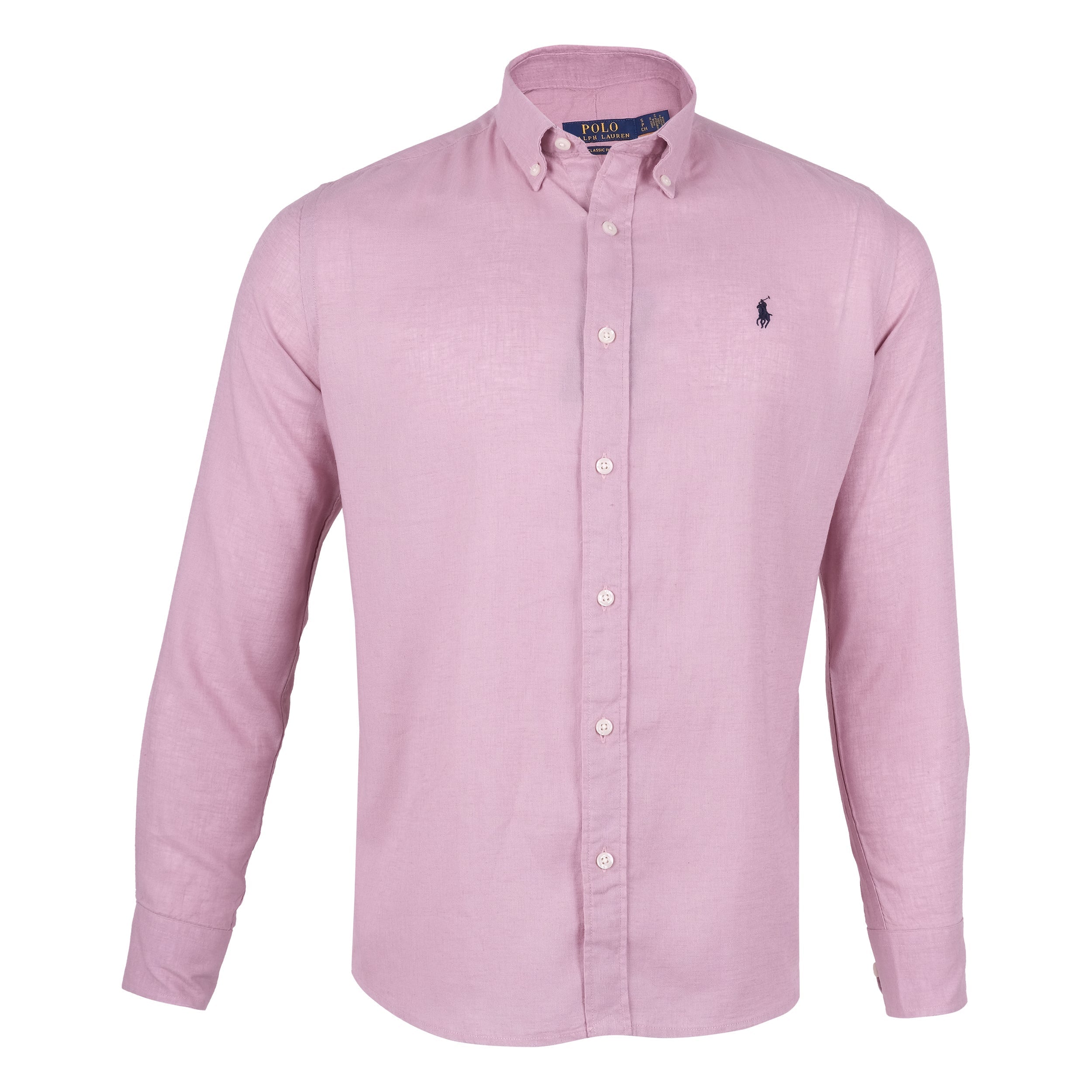 POLO RALPH LAUREN Blush Petal Classic Fit Long Sleeve Shirt
