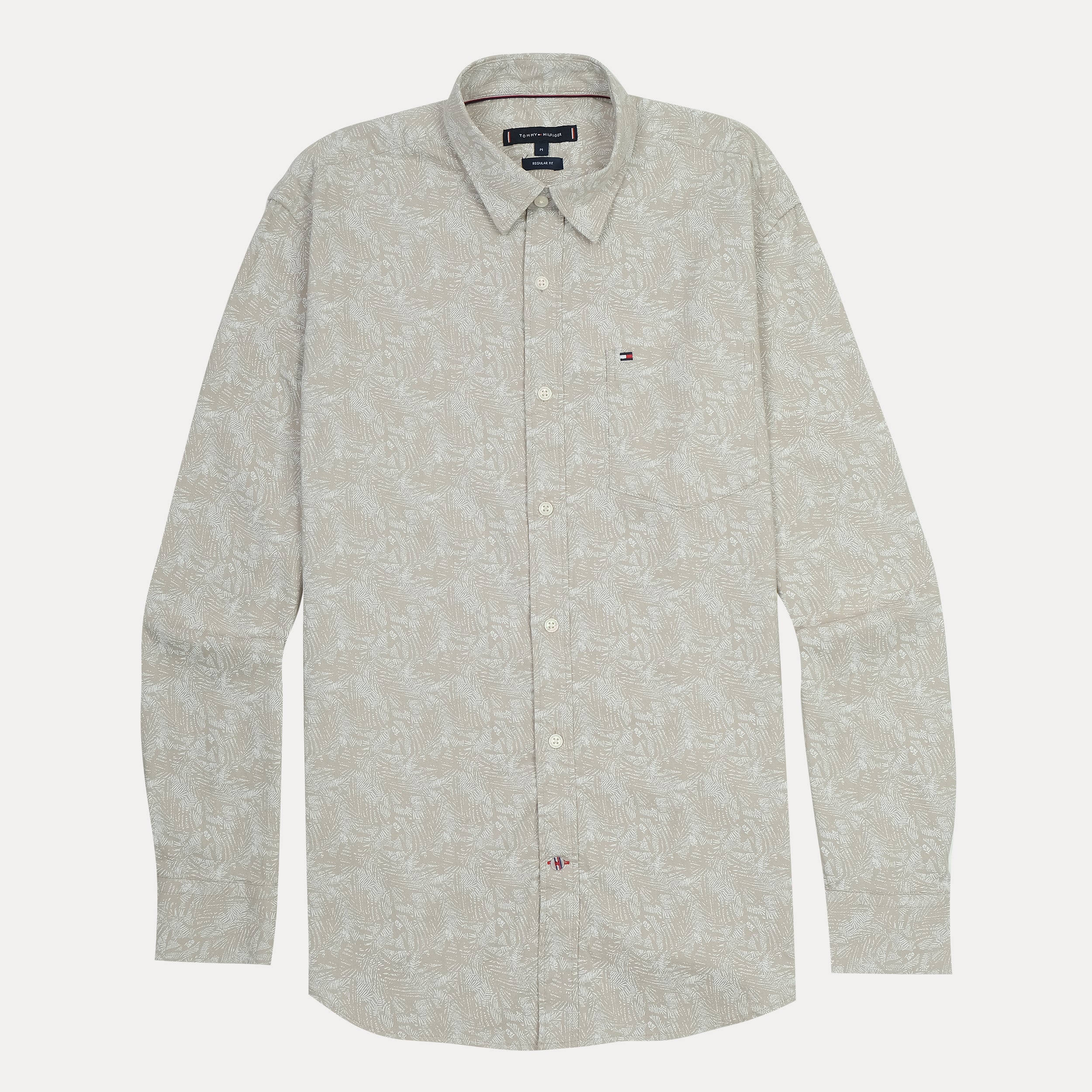 Tommy Hilfiger Regular Fit Leaf Print Shirt