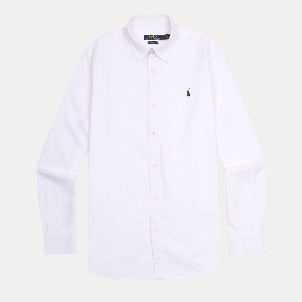 POLO RALPH LAUREN Ethereal Pearl Classic Fit Long Sleeve Dress Shirt