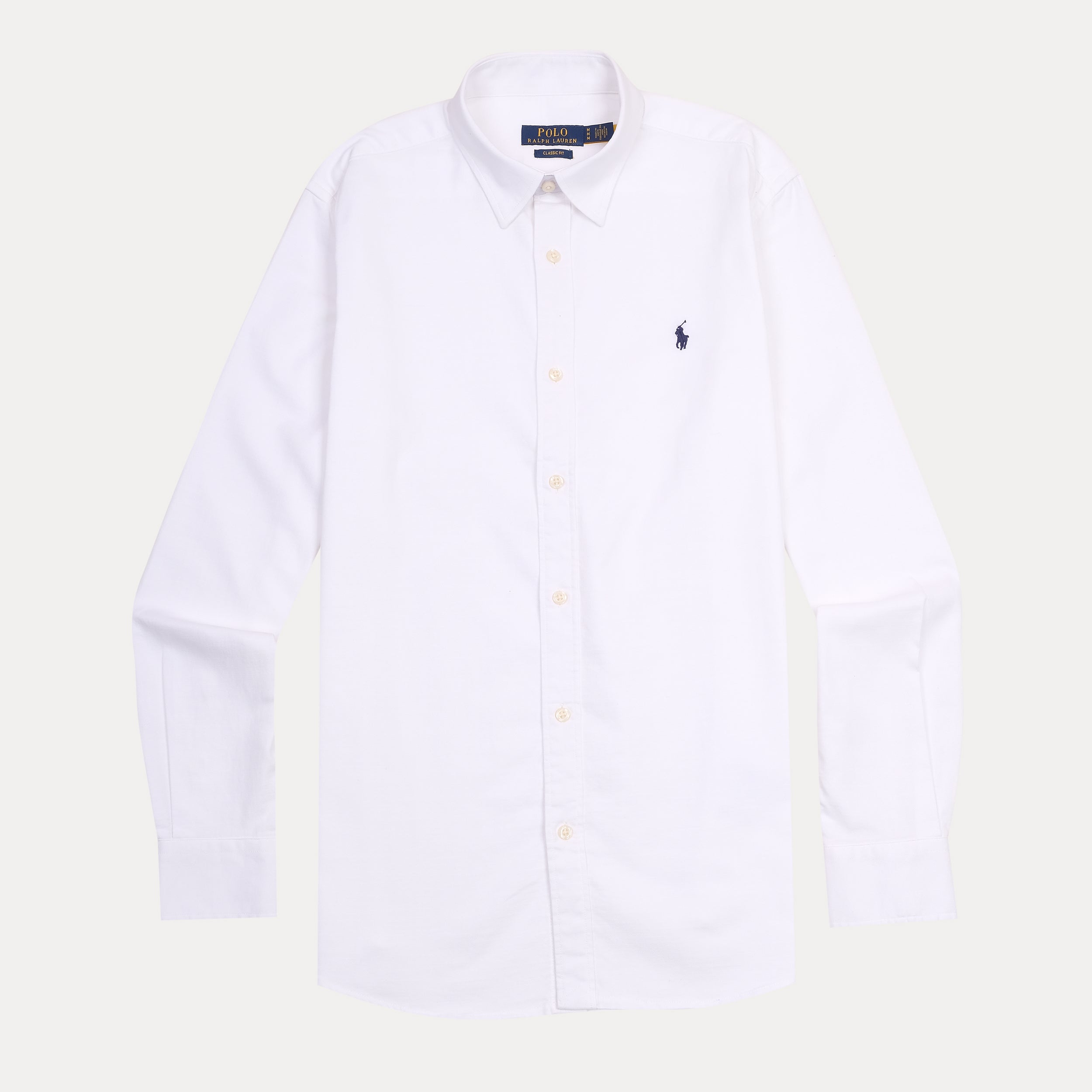POLO RALPH LAUREN Ethereal Pearl Classic Fit Long Sleeve Dress Shirt