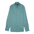 TOMMY HILFIGER Tranquil Teal Regular Fit Long Sleeve Button-Down Shirt
