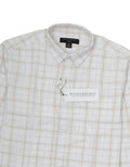 BANANA REPUBLIC Whispering Dune Classic Fit Long Sleeve Plaid Shirt