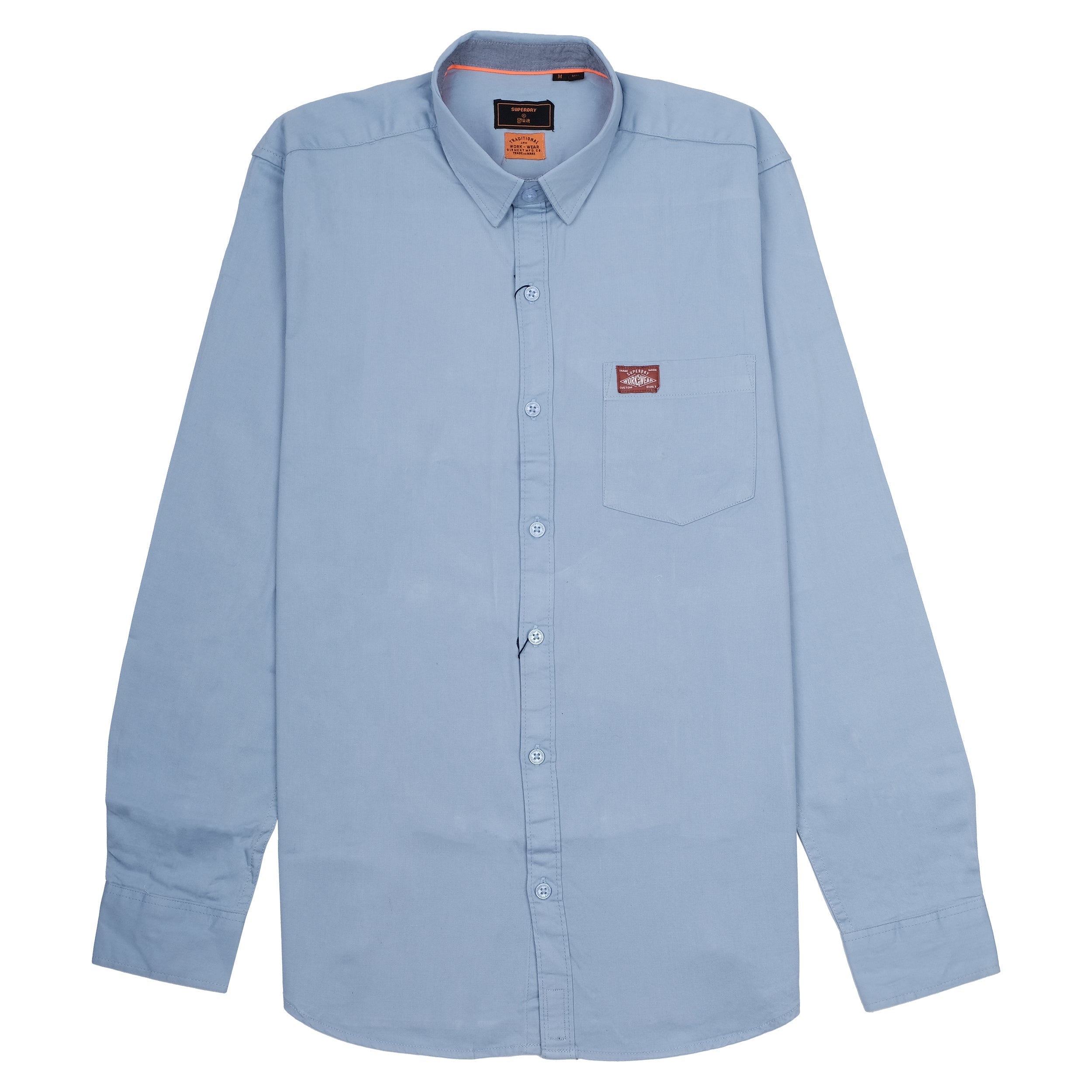SUPERDRY Sky Mist Classic Fit Long Sleeve Shirt