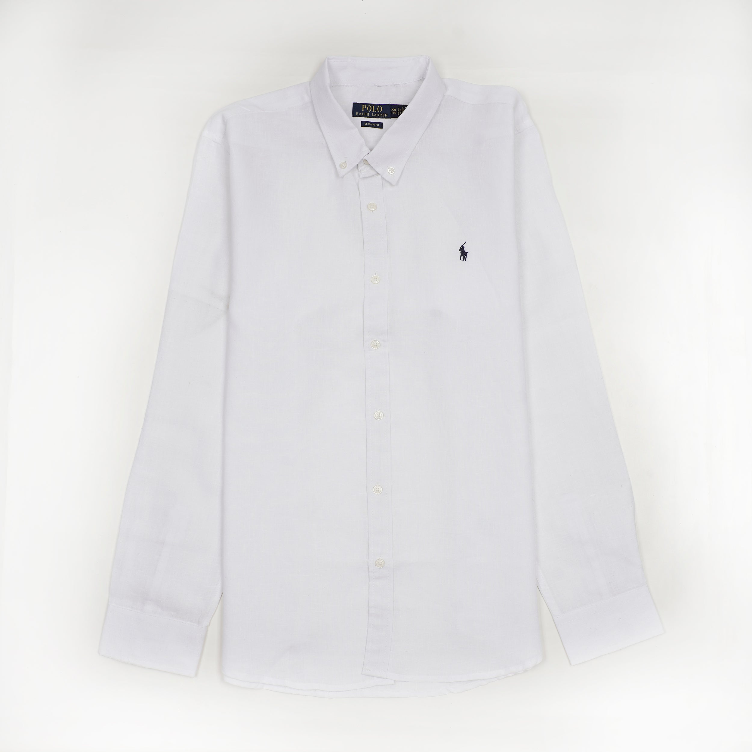 POLO RALPH LAUREN Radiant Pearl Slim Fit Long Sleeve Oxford Shirt