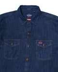 SUPERDRY Ocean Depths Vintage Slim Fit Long Sleeve Denim Shirt