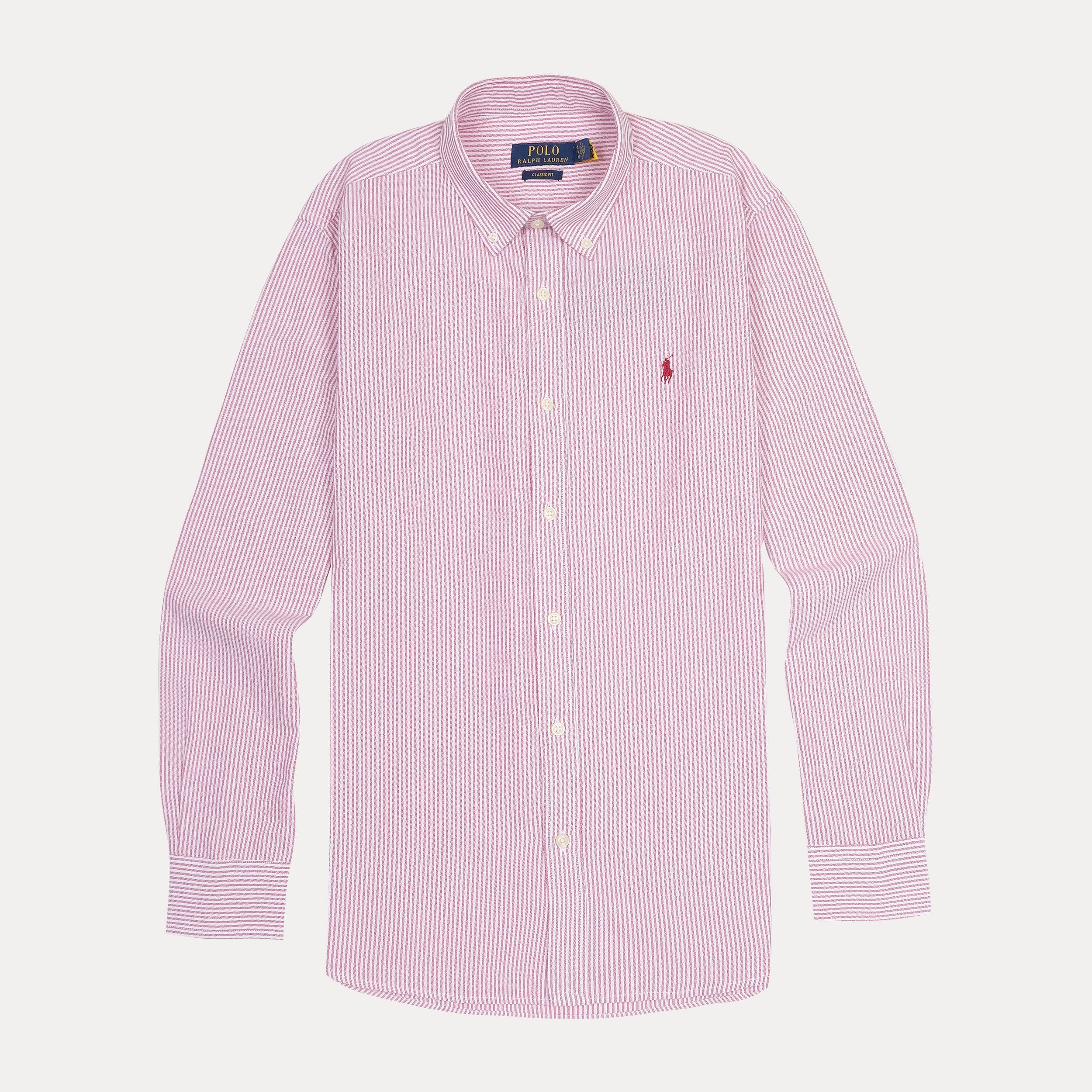 POLO RALPH LAUREN Sunset Blush Tailored Fit Long Sleeve Button-Down Shirt