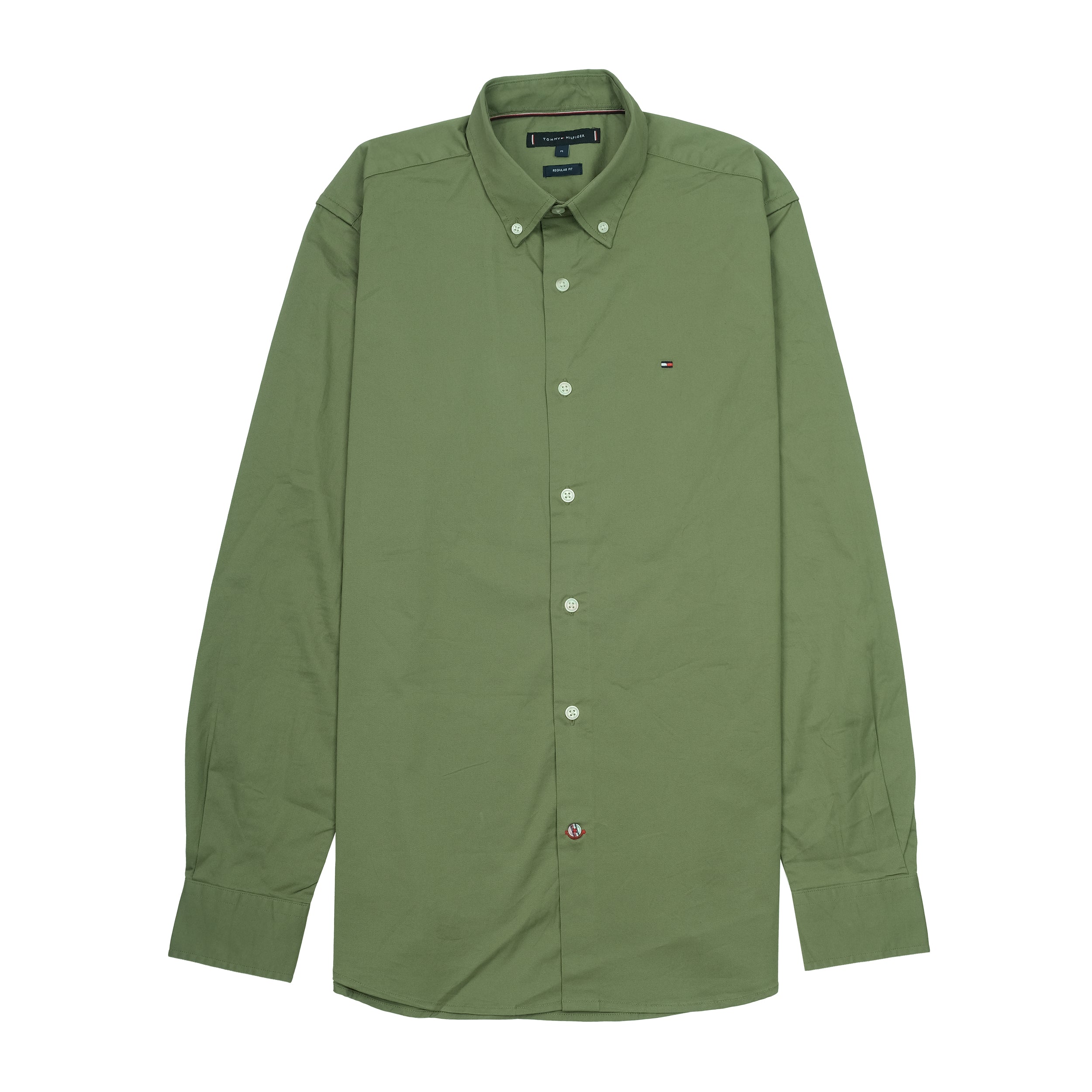 TOMMY HILFIGER Enchanted Fern Regular Fit Long Sleeve Button-Down Shirt
