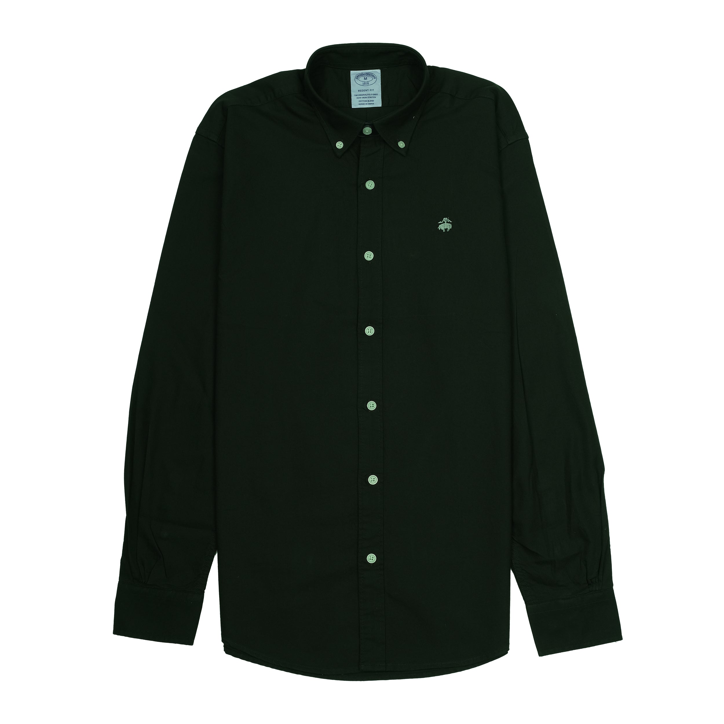 BROOKS BROTHERS Enchanted Pine Classic Fit Long Sleeve Button-Up Shirt