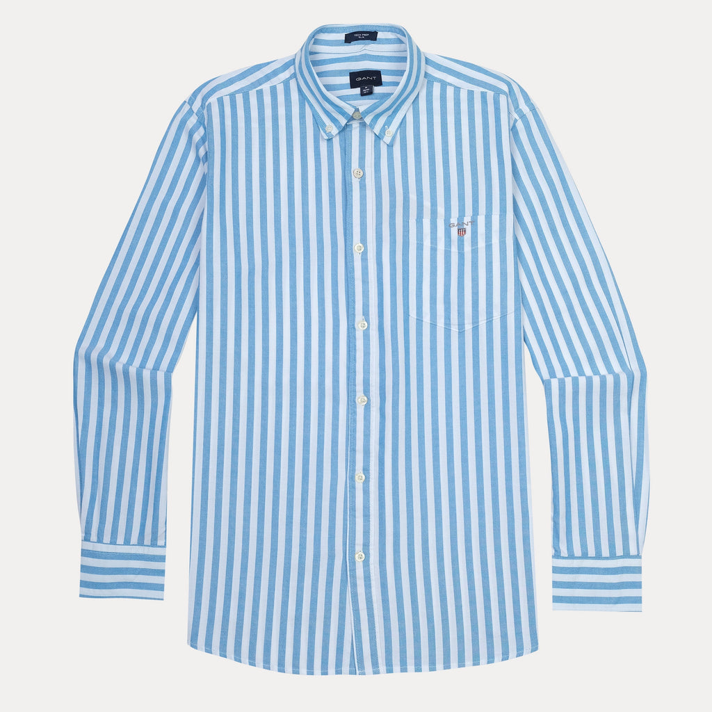 GANT Ocean Breeze Tailored Fit Long Sleeve Button-Up Shirt