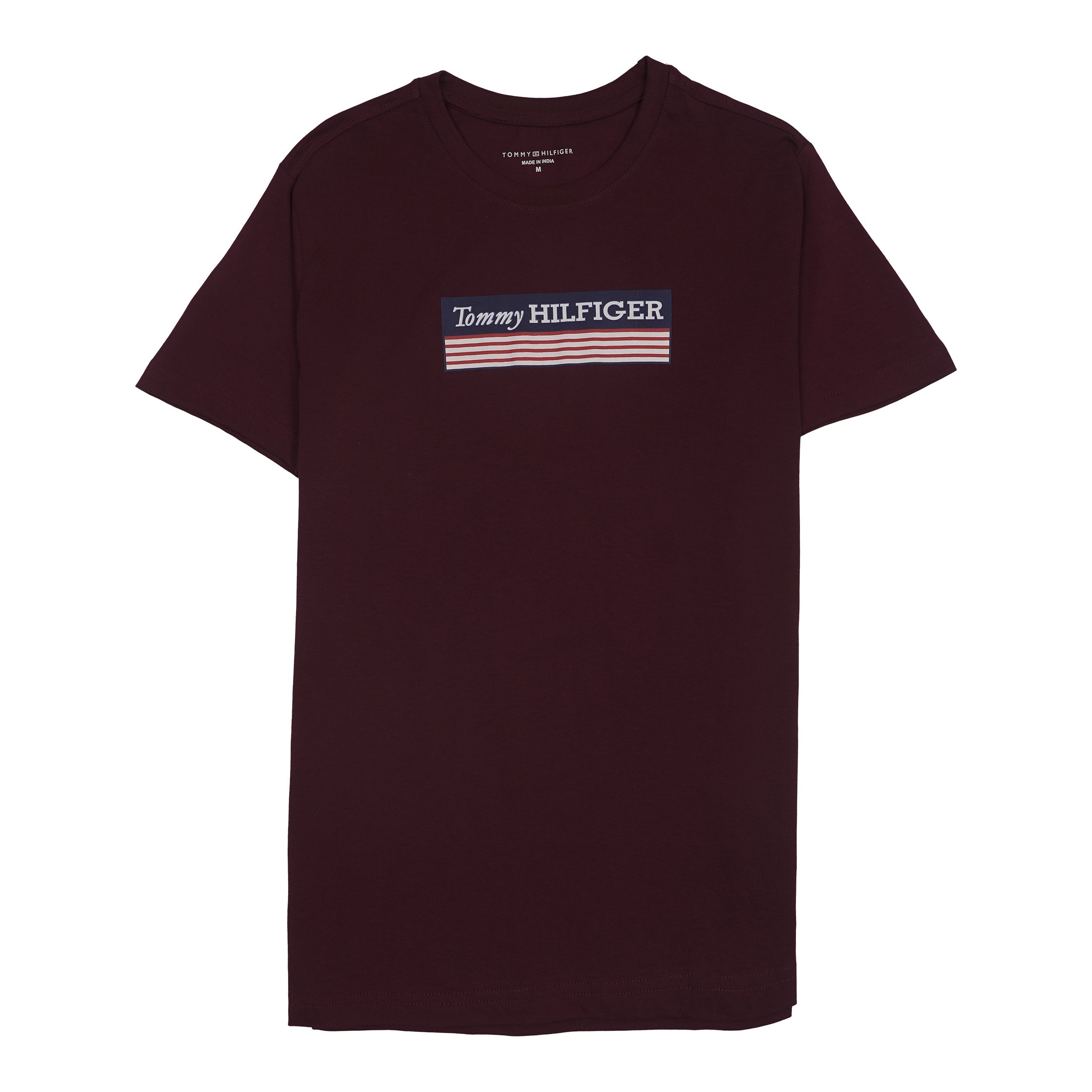 TOMMY HILFIGER Crimson Orchid Tailored Fit Short Sleeve T-Shirt