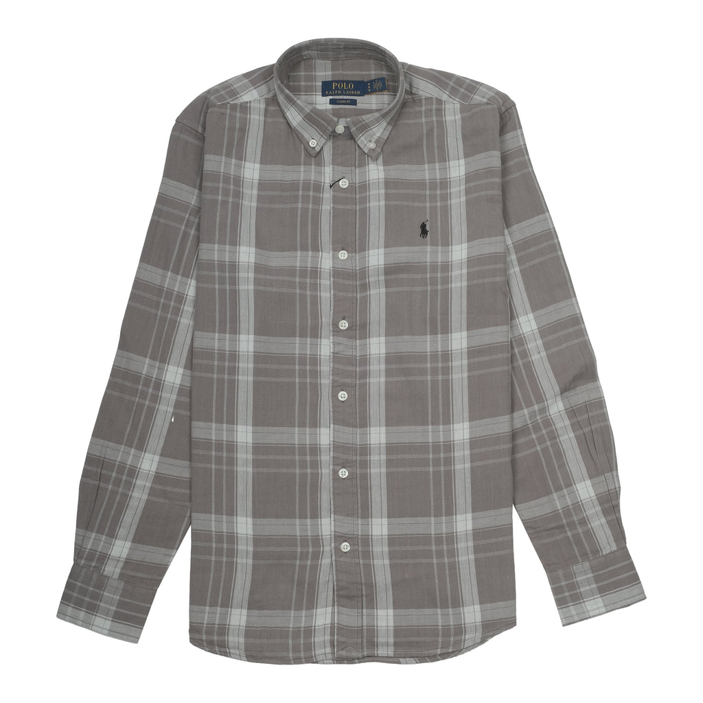 POLO RALPH LAUREN Emberstone Sage Classic Fit Long Sleeve Button-Down Shirt