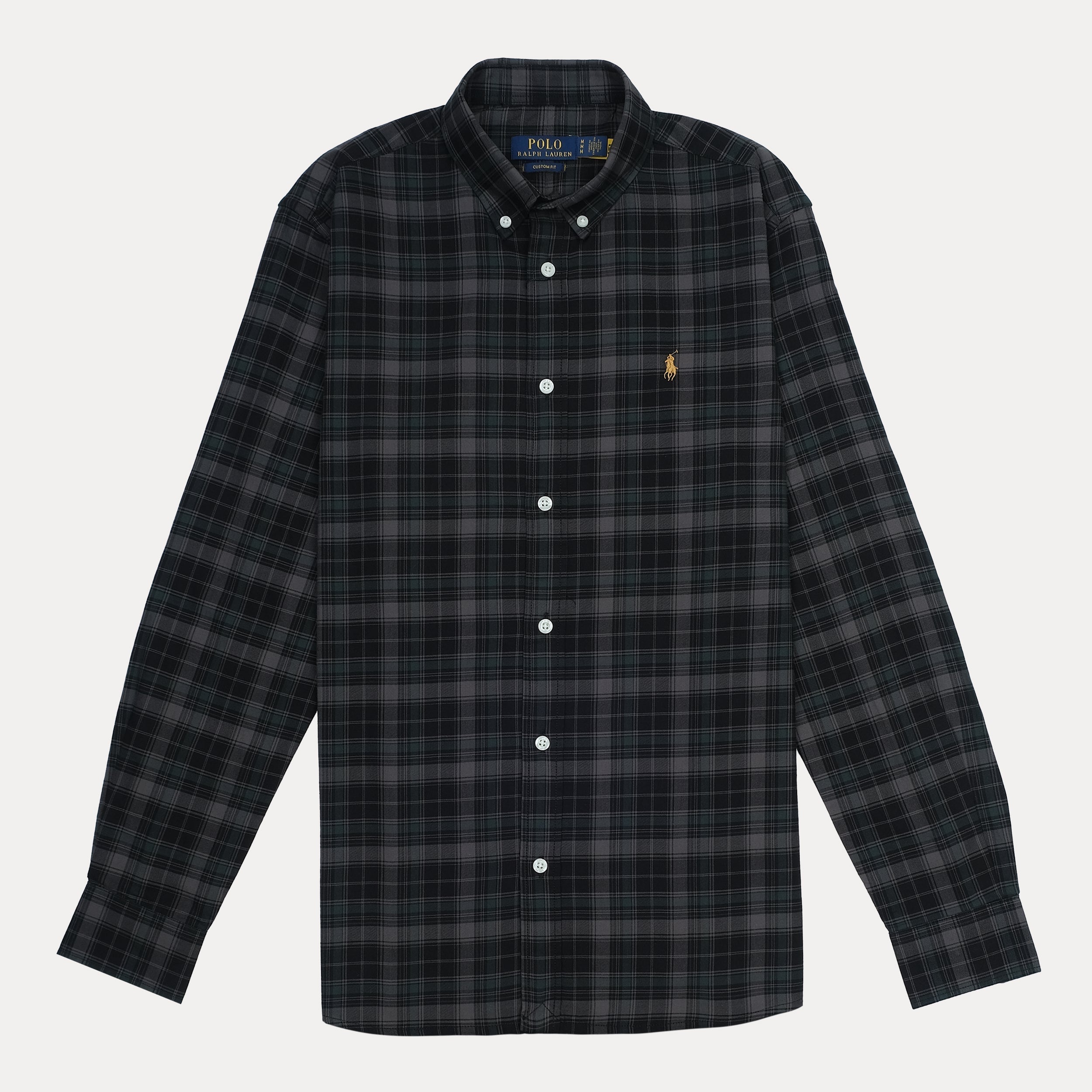 POLO RALPH LAUREN Enchanted Ash Classic Fit Plaid Button-Down Shirt