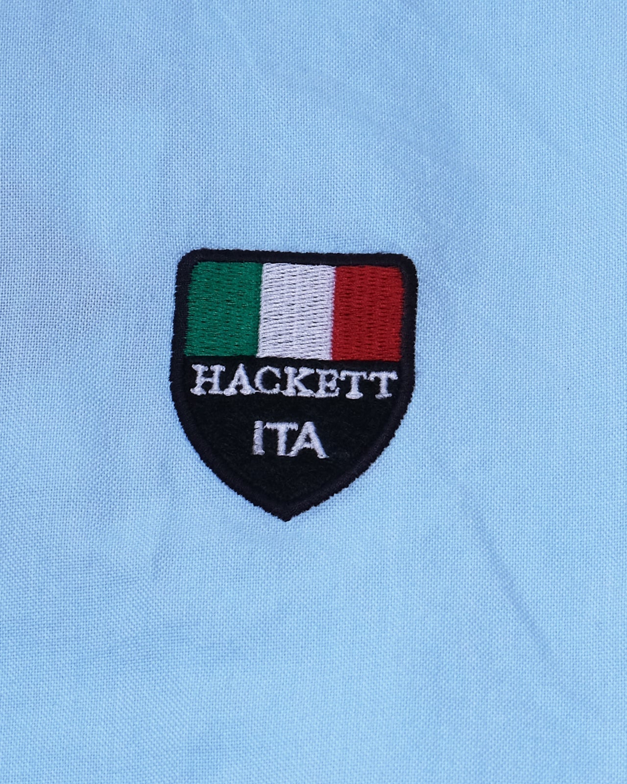 HACKETT ITA Serene Sky Slim Fit Oxford Button-Down Shirt
