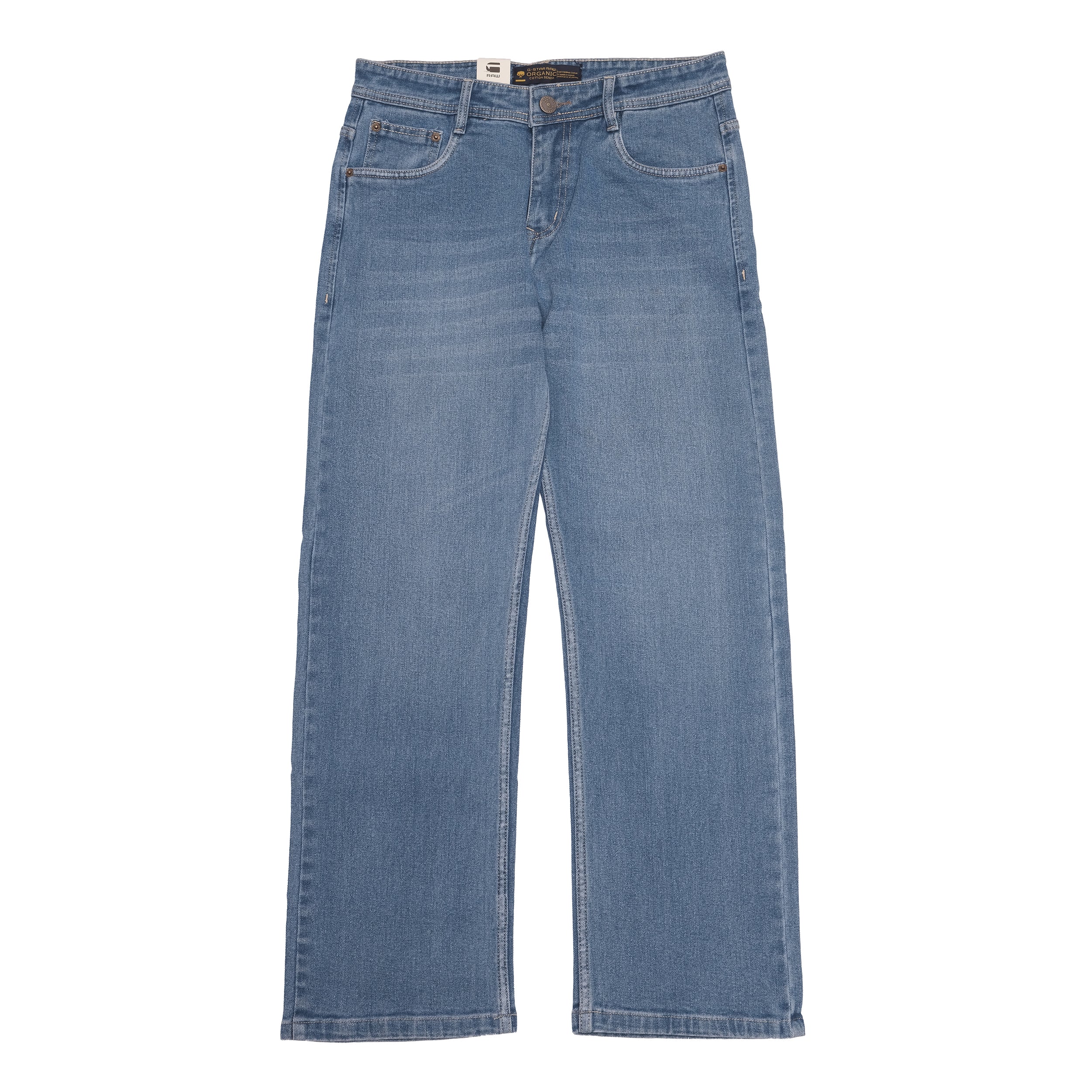 G-STAR Raw Sky Blue Straight Fit Denim Jeans