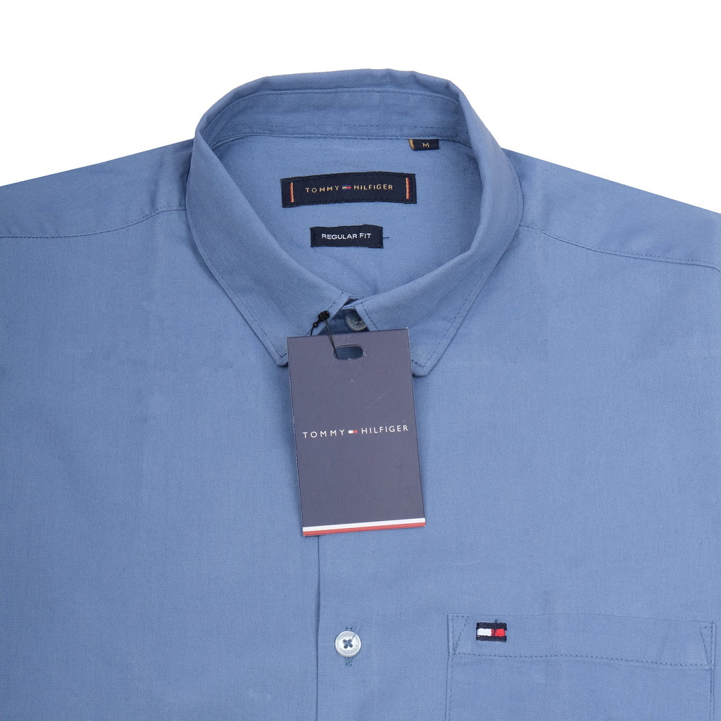 TOMMY HILFIGER Serene Sky Classic Fit Long Sleeve Button-Up Shirt