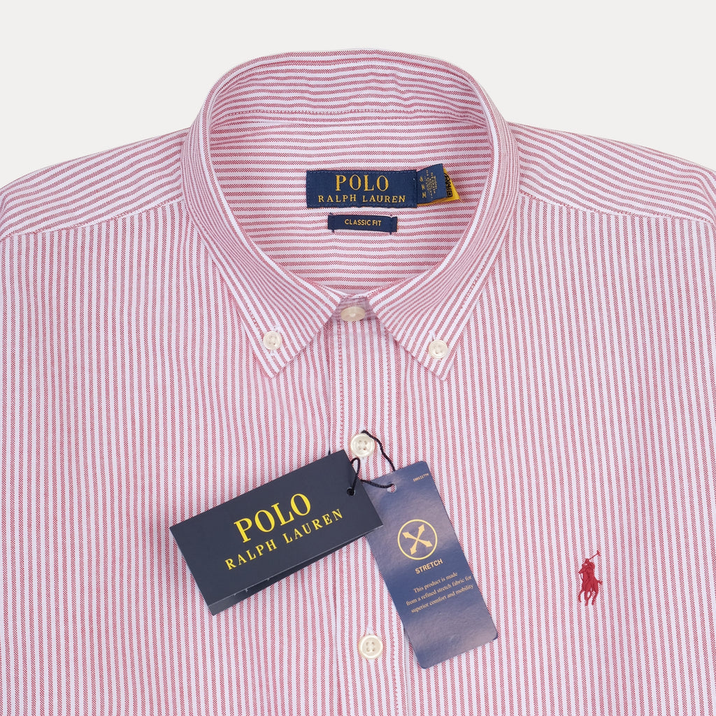 POLO RALPH LAUREN Sunset Blush Tailored Fit Long Sleeve Button-Down Shirt