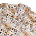 ZARA Golden Harvest Slim Fit Short Sleeve Shirt