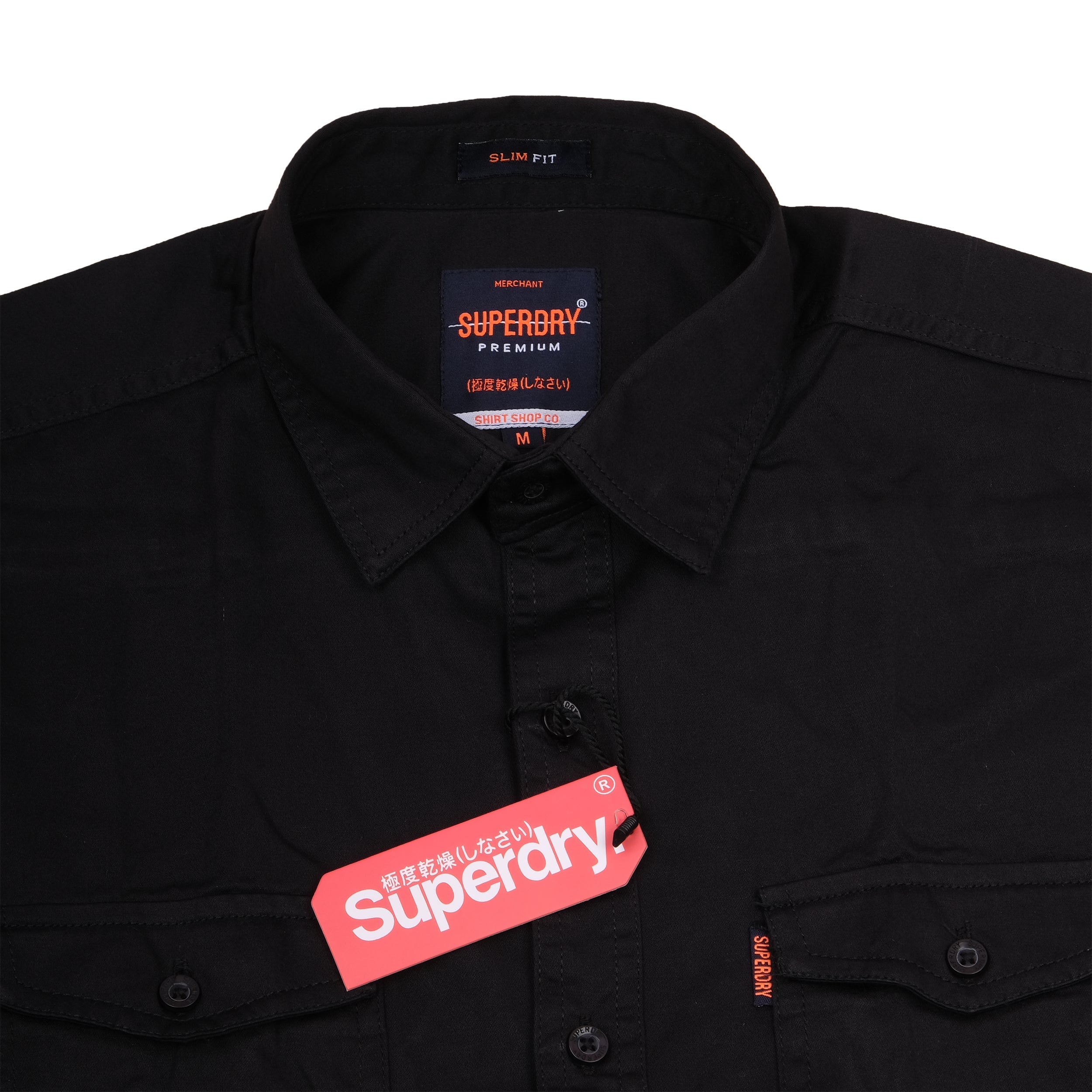SUPERDRY Midnight Shadow Slim Fit Utility Shirt