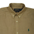 POLO RALPH LAUREN Sunlit Fern Slim Fit Linen Button-Down Shirt