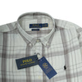 POLO RALPH LAUREN Driftwood Beige Tailored Fit Long Sleeve Button-Down Shirt