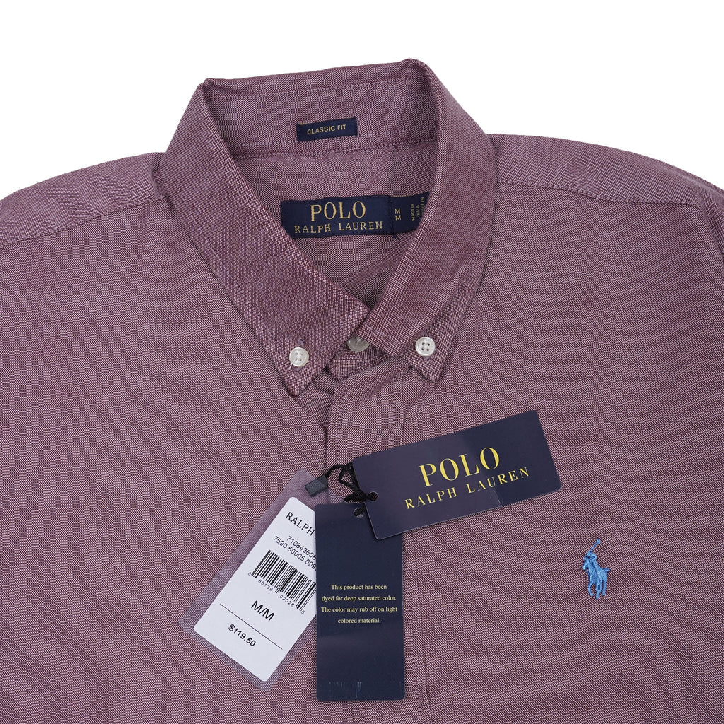 POLO RALPH LAUREN Enchanted Amethyst Classic Fit Long Sleeve Button-Down Shirt