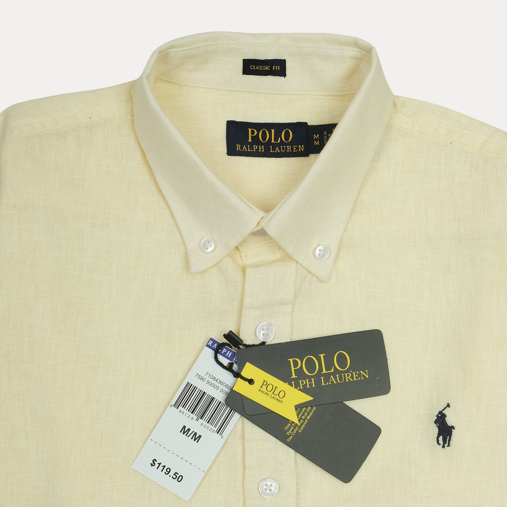 POLO RALPH LAUREN Whimsical Quartz Ember Classic Fit Long Sleeve Shirt