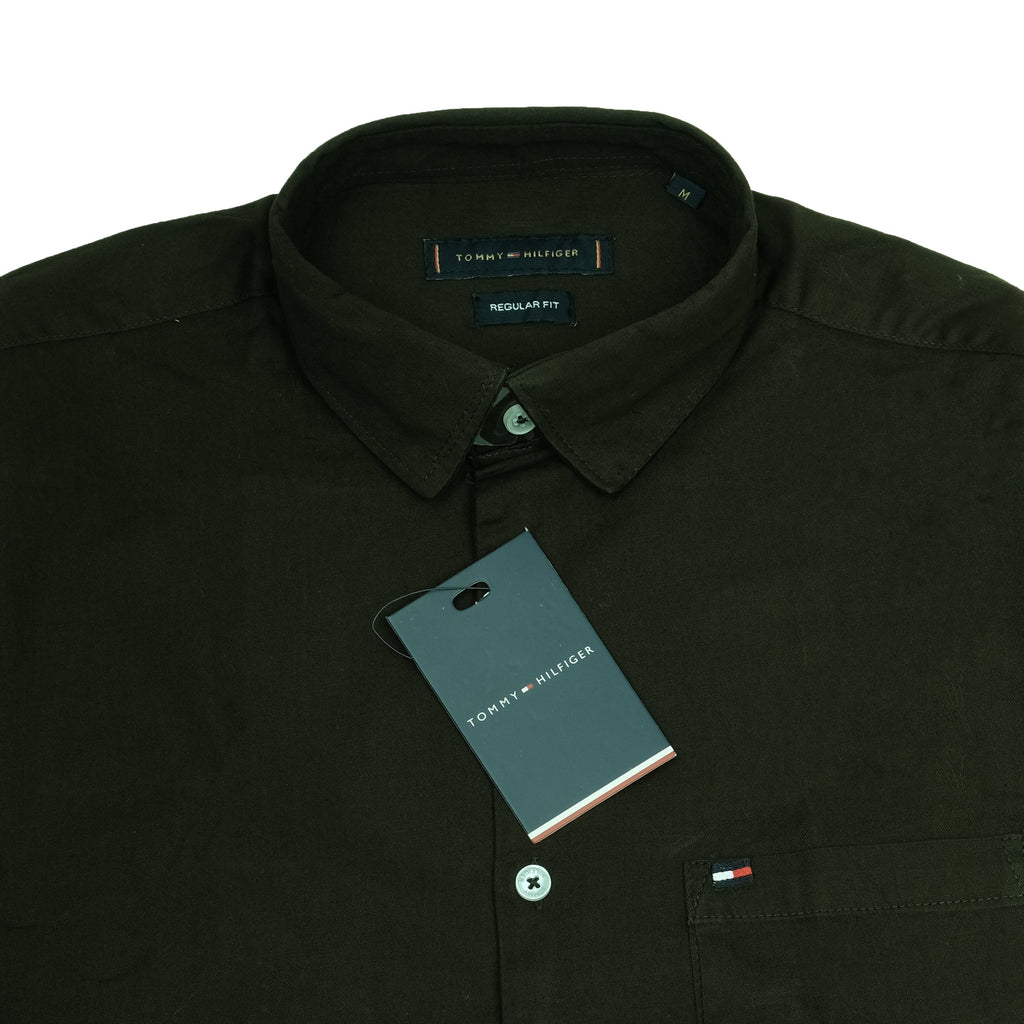 TOMMY HILFIGER Forest Shadow Regular Fit Long Sleeve Shirt