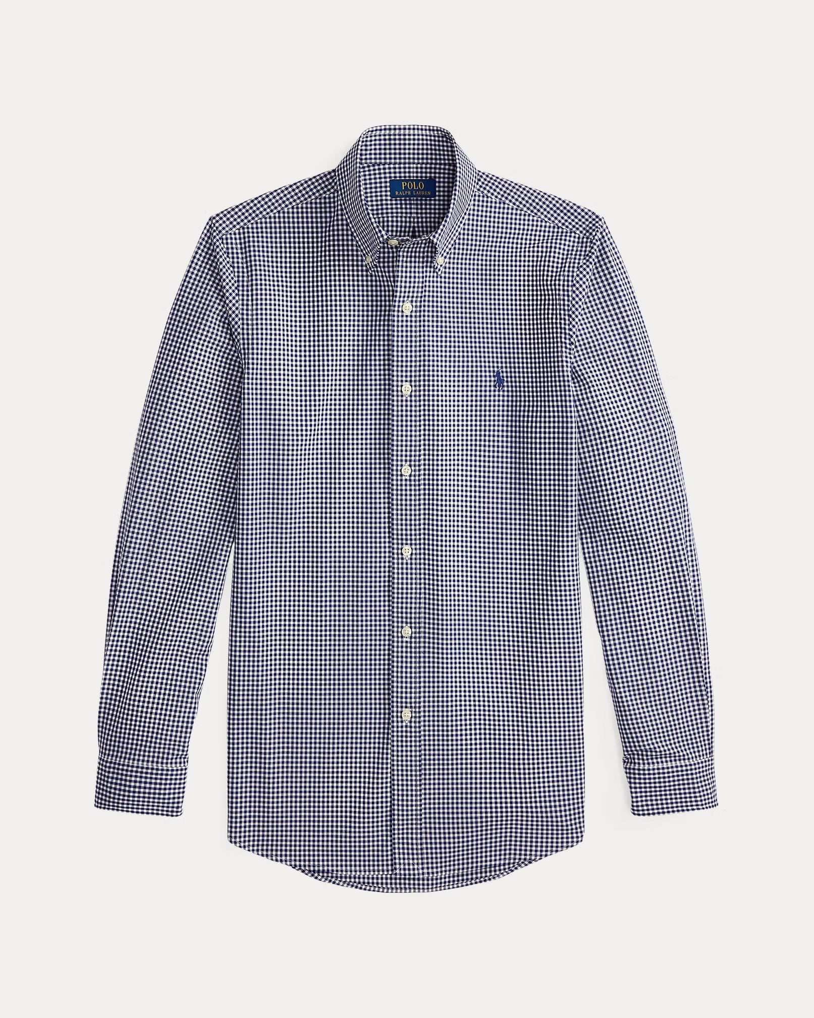 POLO RALPH LAUREN Oceanic Teal Classic Fit Long Sleeve Gingham Shirt